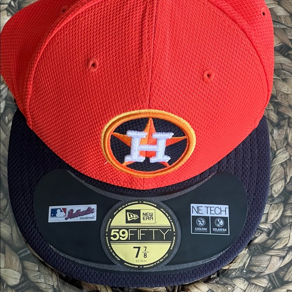 New Era Other - New Era Houston Astros Batting Practice 59FIFTY Fitted Size 7 7/8
